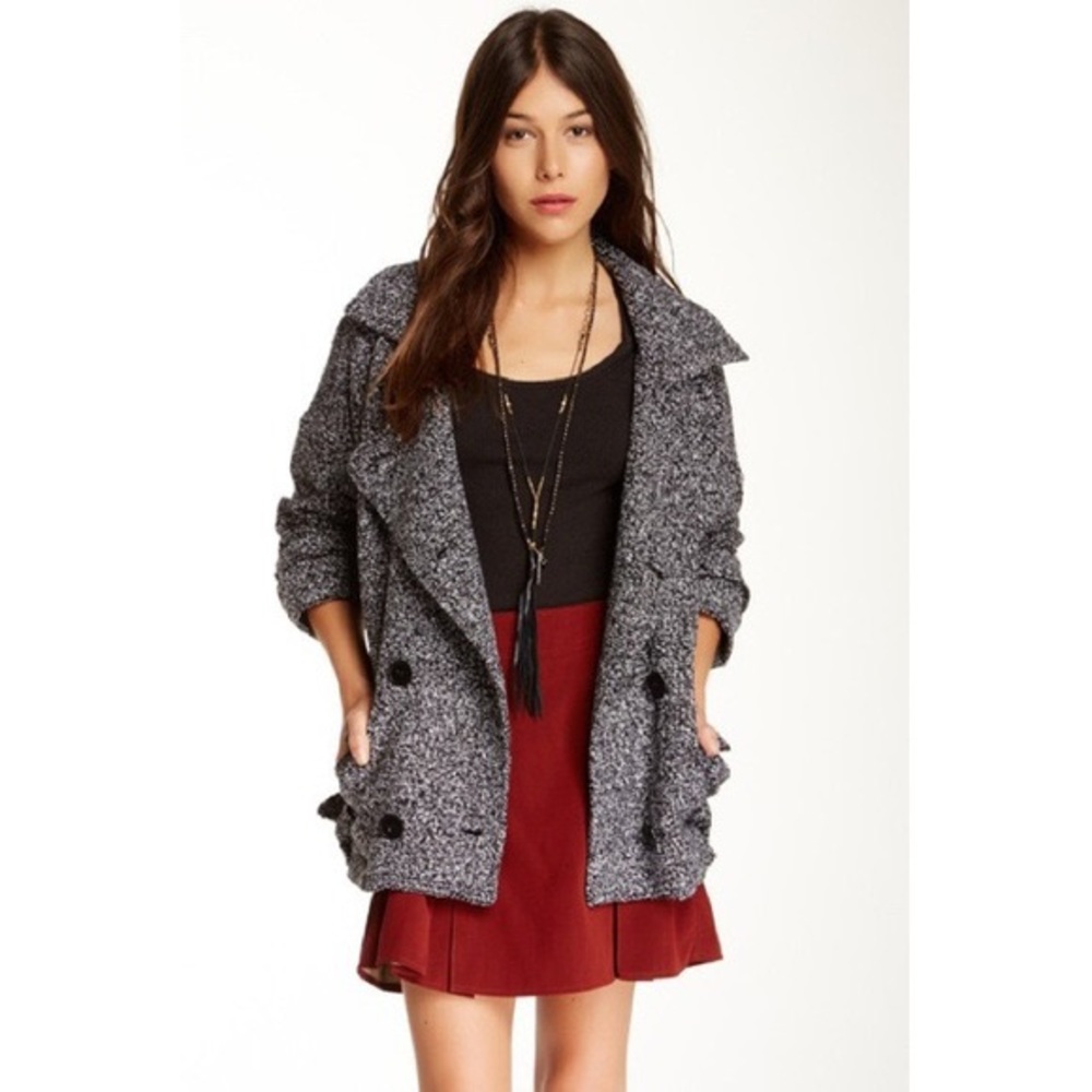 Free People slouchy moto jacket